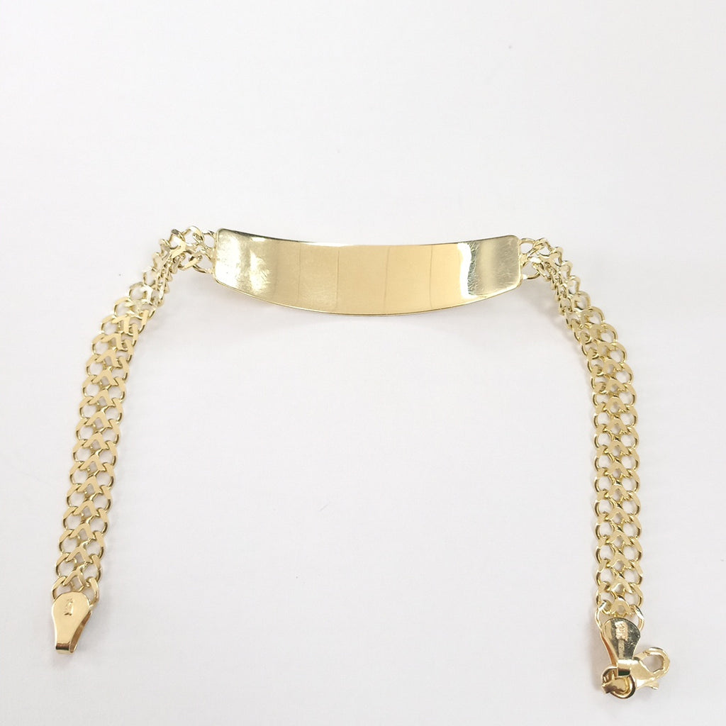 PULSERA ESCLAVA CHINO 14K 21 CM 9.7 GR (NUEVO)