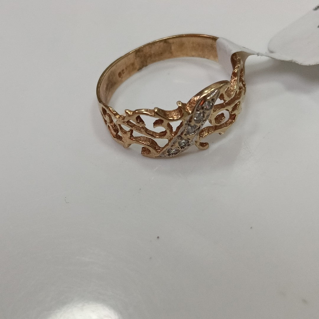 ANILLO ORO 10 K 1.8 GRMS (SEMINUEVO)