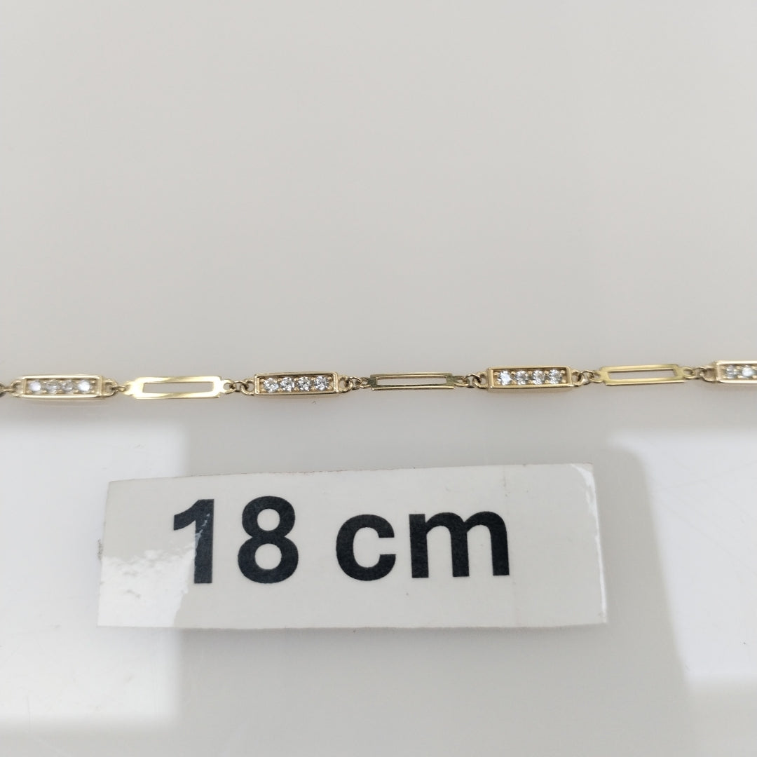 PULSERAS DAMA ORO 14K 3.8 (NUEVO)