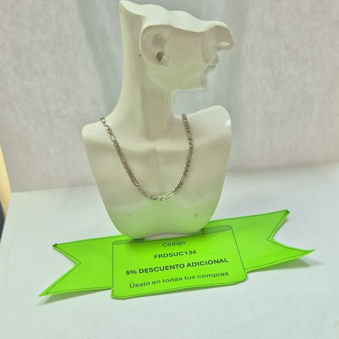CADENA PLATA 4,10 GRMS (SEMINUEVO)