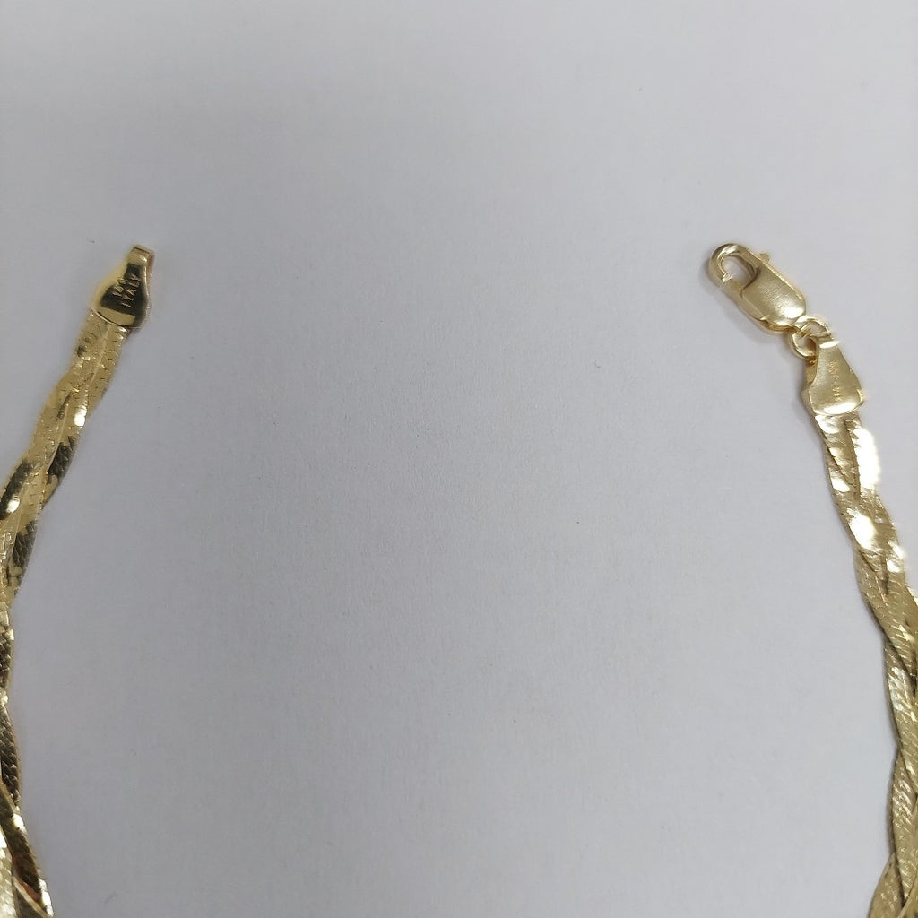 PULSERAS DAMA ORO 14K 2.7 (NUEVO)