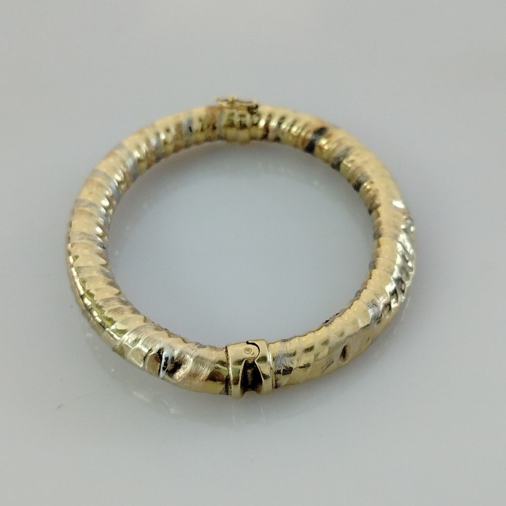 PULSERA RIGIDA ORO 14 K 14.4 GRMS (SEMINUEVO)