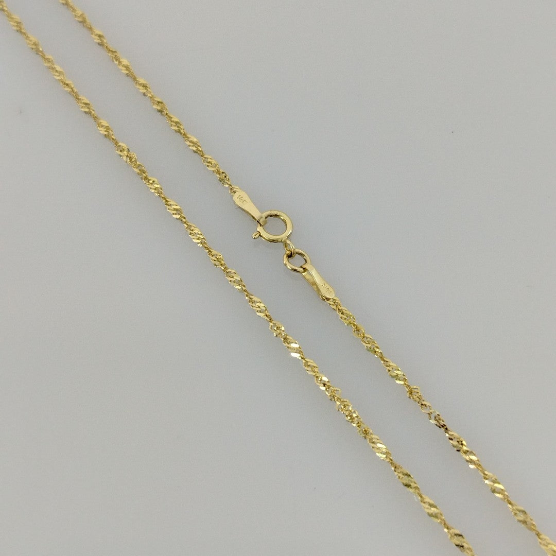 CADENA ORO 14 K 1.9 GRMS (SEMINUEVO)