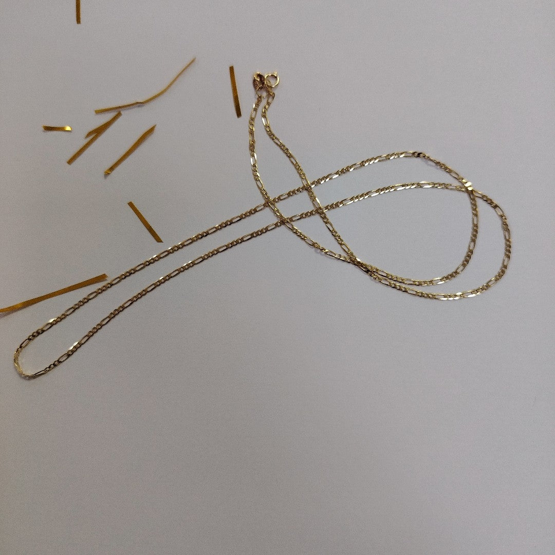 CADENAS CARTIER 3 1 AMARILLA ORO 14K 2.2 (NUEVO)