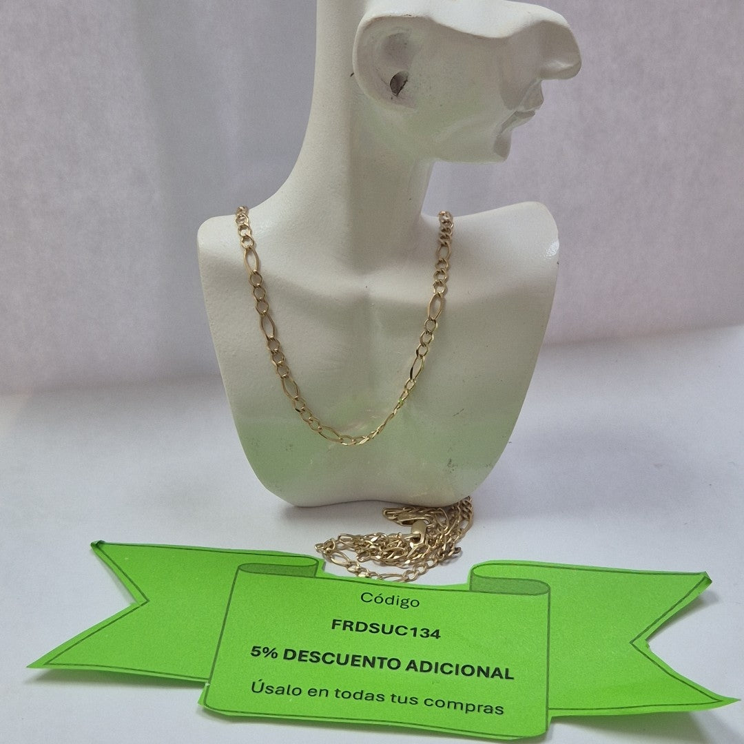CADENA ORO 10 K 5.1 GRMS (SEMINUEVO)