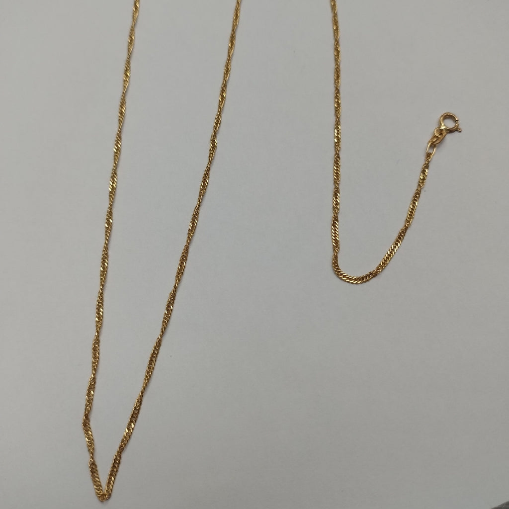 CADENA ORO 14 K 3,30 GRMS (SEMINUEVO)