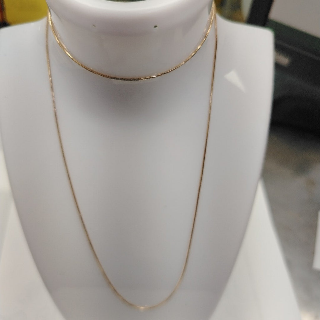 CADENA ORO 14 K 2.6 GRMS (SEMINUEVO)