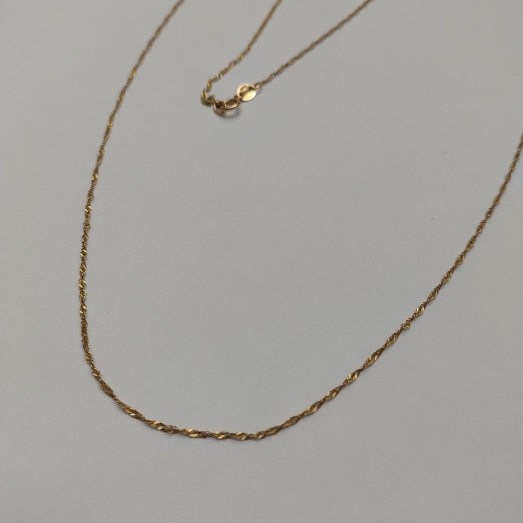 CADENA ORO 10 K 1.6 GRMS (SEMINUEVO)