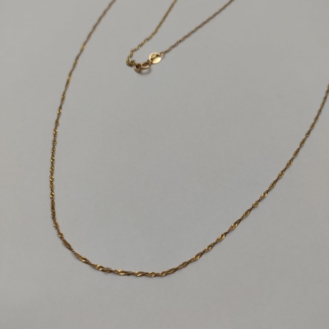CADENA ORO 10 K 1.6 GRMS (SEMINUEVO)