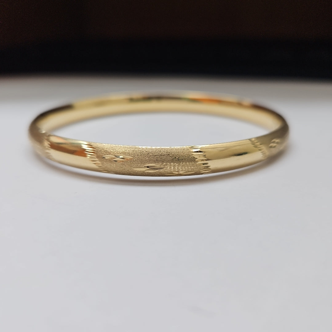 PULSERA RIGIDA ORO 14 K 7.7 GRMS (SEMINUEVO)