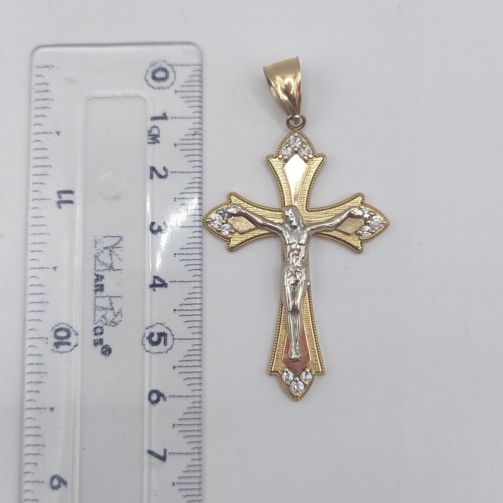 CRUCIFIJO ORO 10 K 6.1 GRMS (SEMINUEVO)