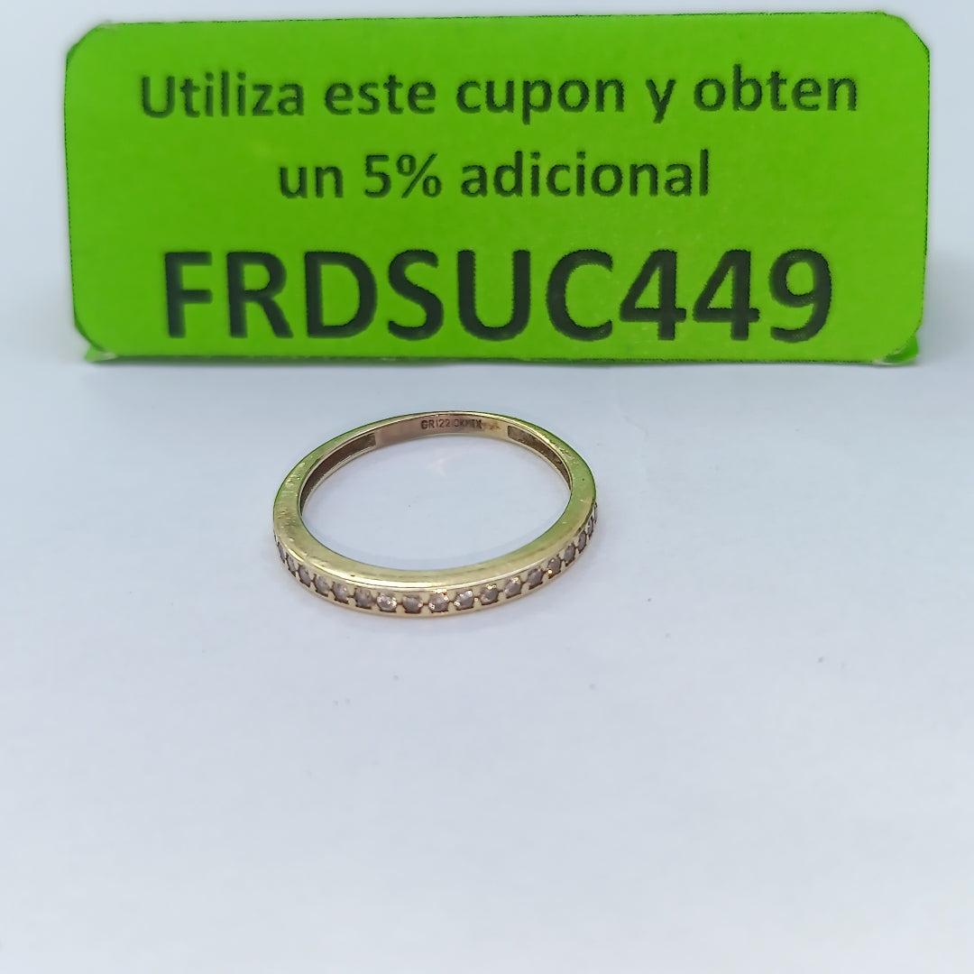ANILLITO ORO 10 K 1 GRMS (SEMINUEVO)
