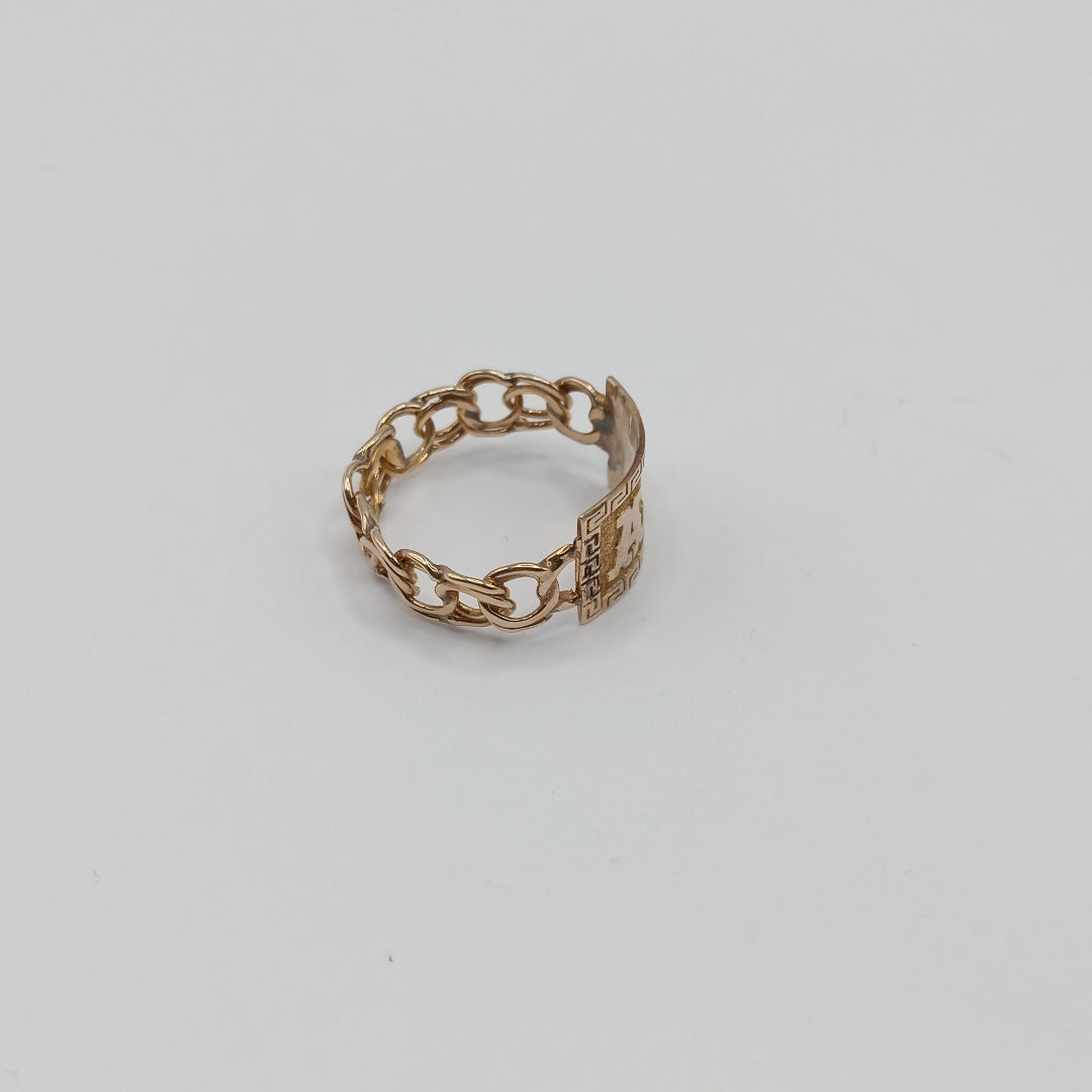 ANILLO ORO 10 K 2,50 GRMS (SEMINUEVO)