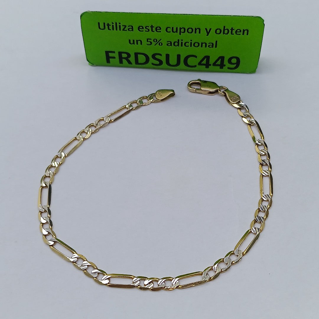 PULSERA ORO, RODIADO 14 K 4.1 GRMS (SEMINUEVO)