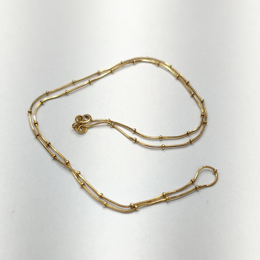 CADENA ORO 14 K 3 GRMS (SEMINUEVO)