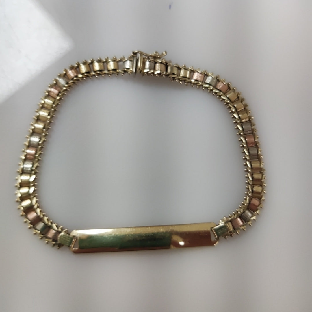 ESCLAVA ORO, ORO COMBINADO 12 K 8.4 GRMS (SEMINUEVO)