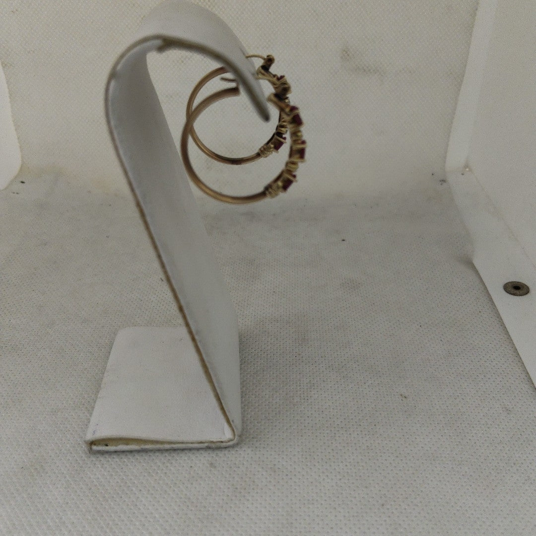 ARRACADAS PAR ORO 10 K 4,80 GRMS (SEMINUEVO)