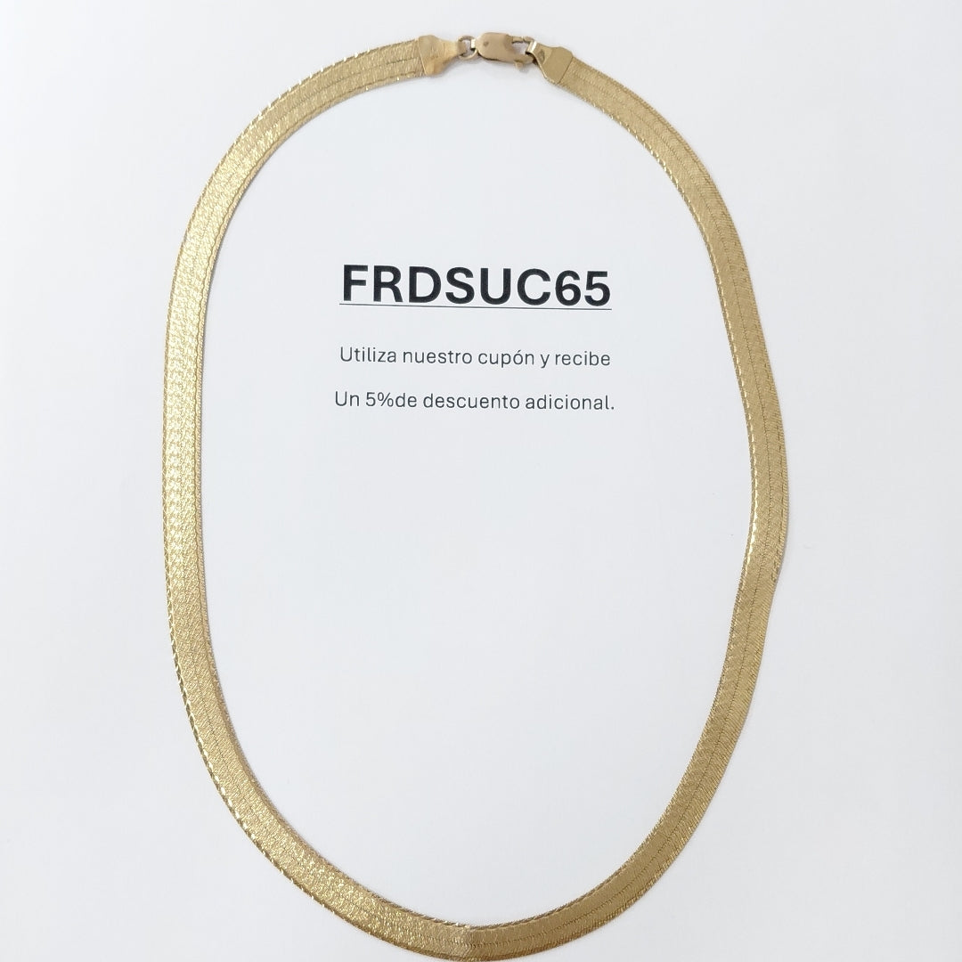 COLLAR ORO 14 K 15,80 GRMS (SEMINUEVO)
