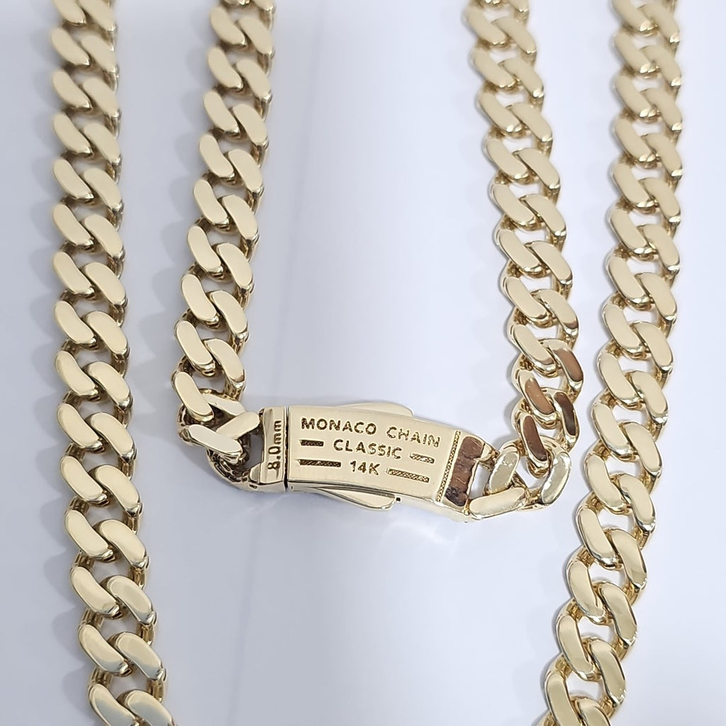 CADENA MONACO ORO 14K 25.7 (NUEVO)
