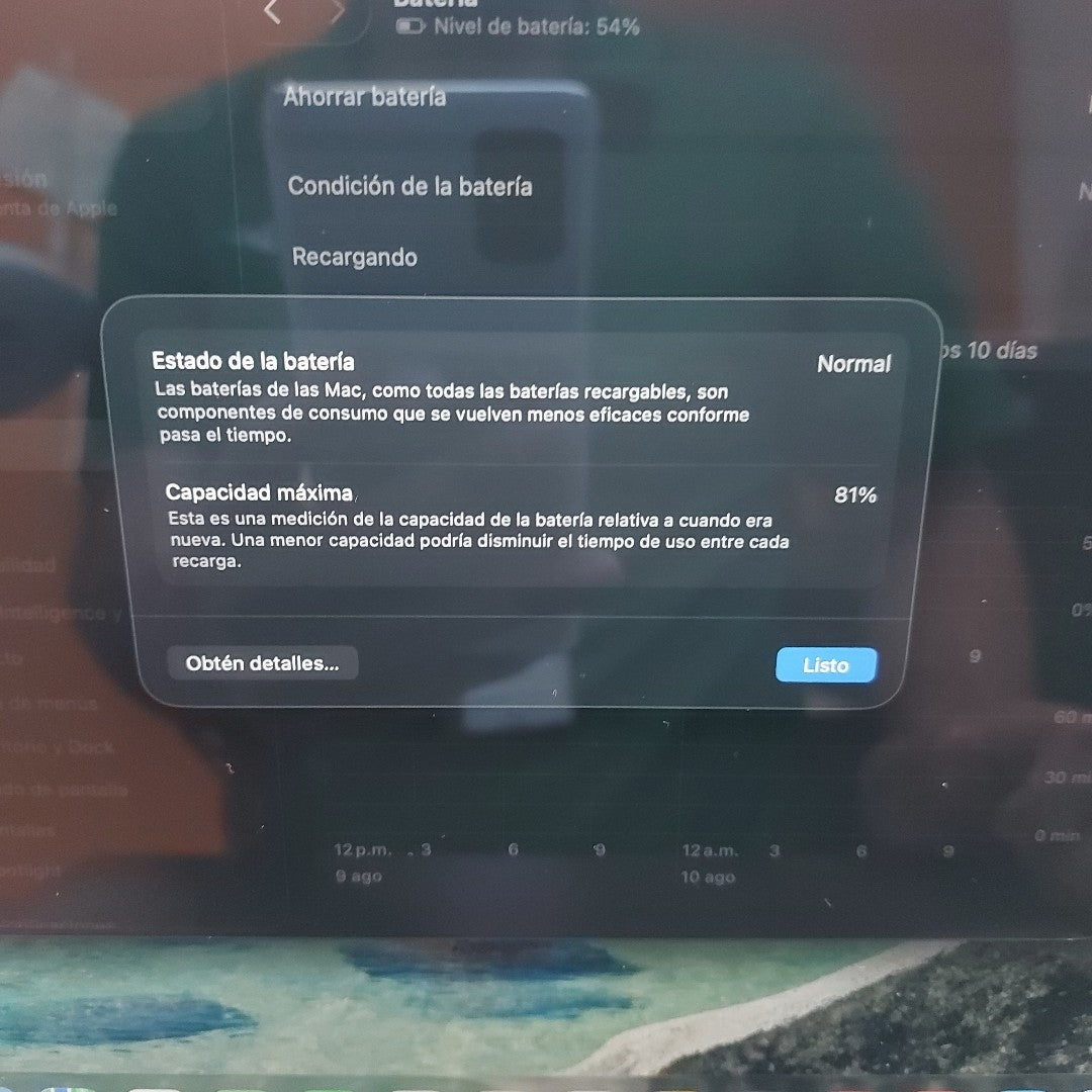 LAPTOP APPLE MACBOOK PRO 14" 2021 3.2 A2442 (8 CPU/14 GPU) 512 GB SSD 16 GB RAM (SEMINUEVO)