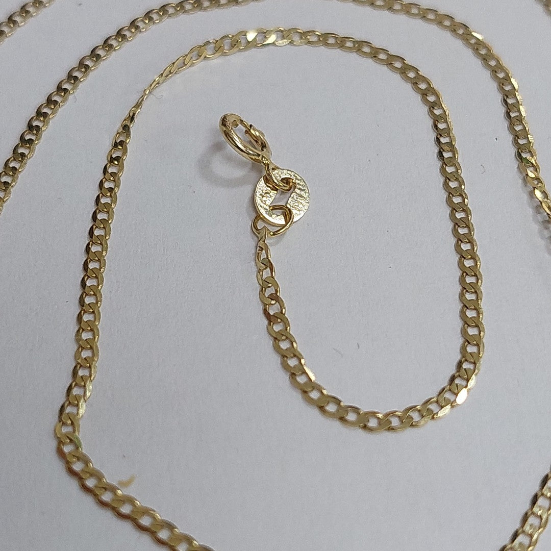CADENAS BARBADA AMARILLA ORO 14K 2 (NUEVO)