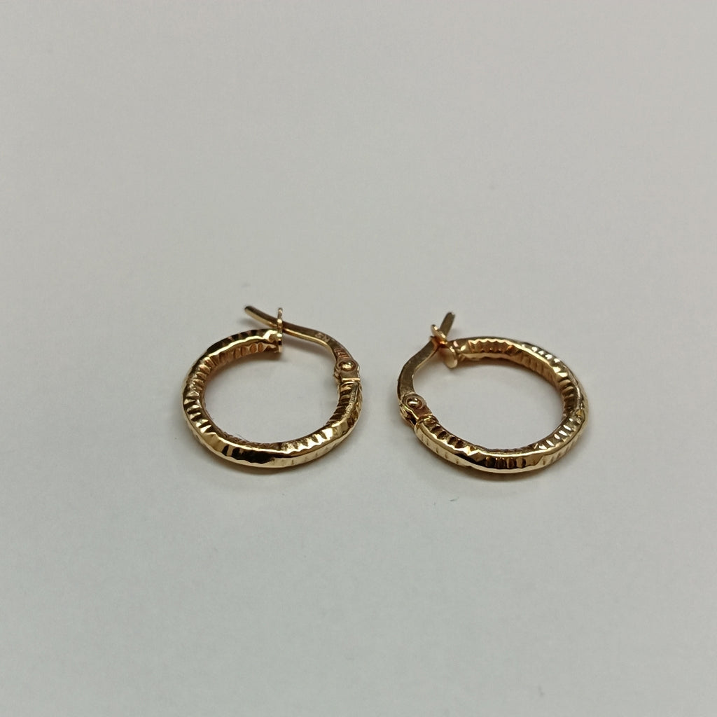 ARRACADAS PAR ORO 14 K 0.9 GRMS (SEMINUEVO)