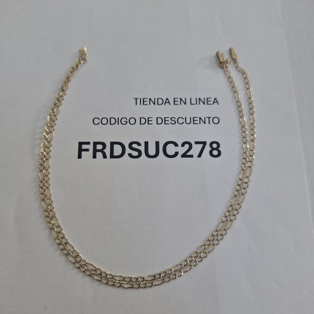 CADENA ORO 10 K 2,80 GRMS (SEMINUEVO)