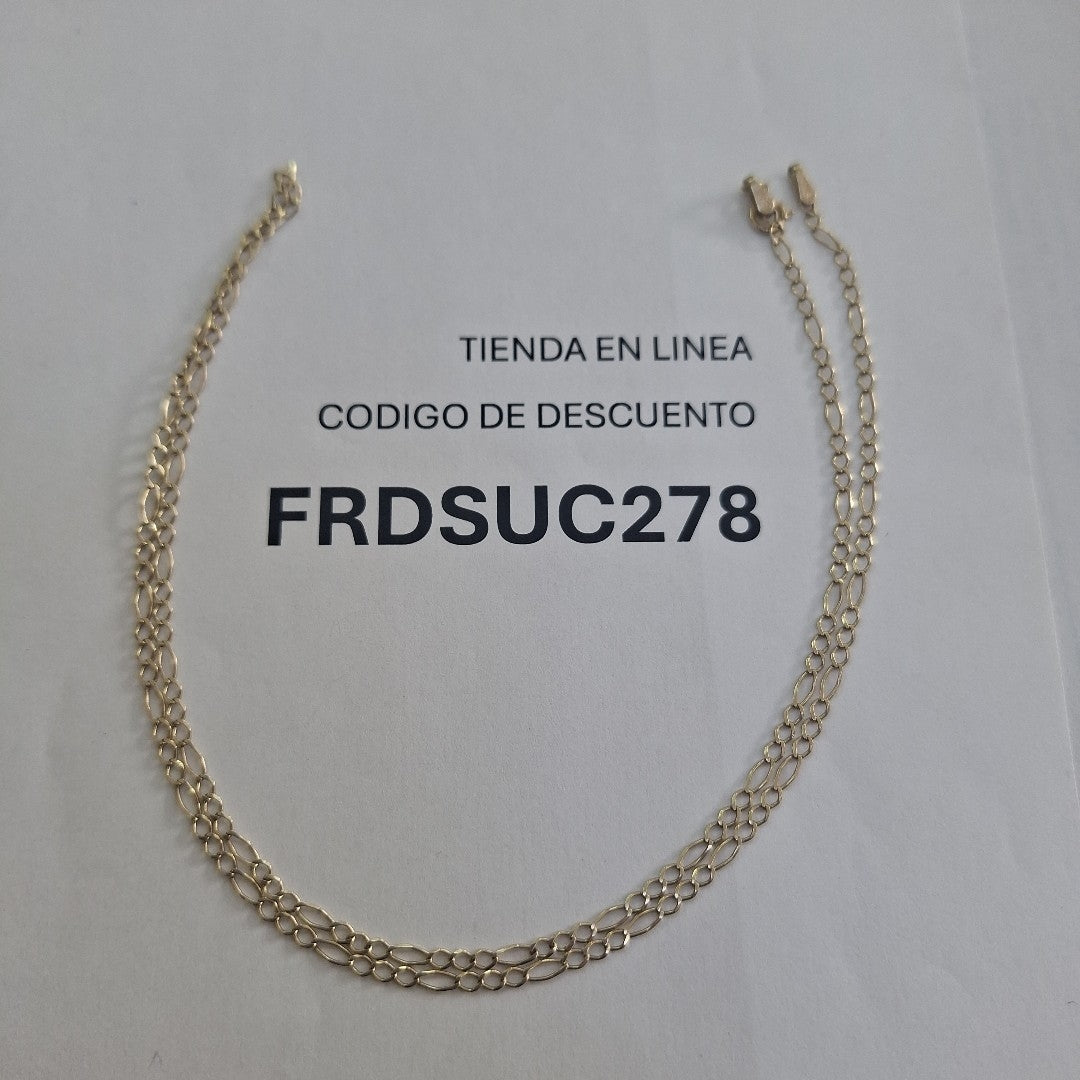 CADENA ORO 10 K 2,80 GRMS (SEMINUEVO)
