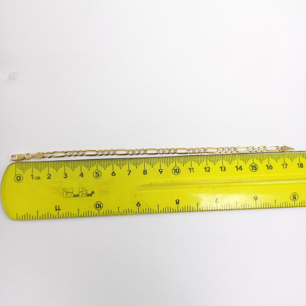 PULSERA 3X1 14K 18 CM 3.9 GR (NUEVO)