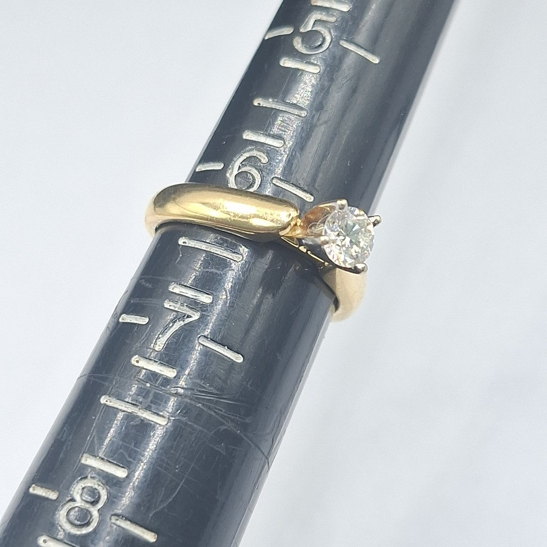 SOLITARIO ORO 14 K 4.1 GRMS (SEMINUEVO)
