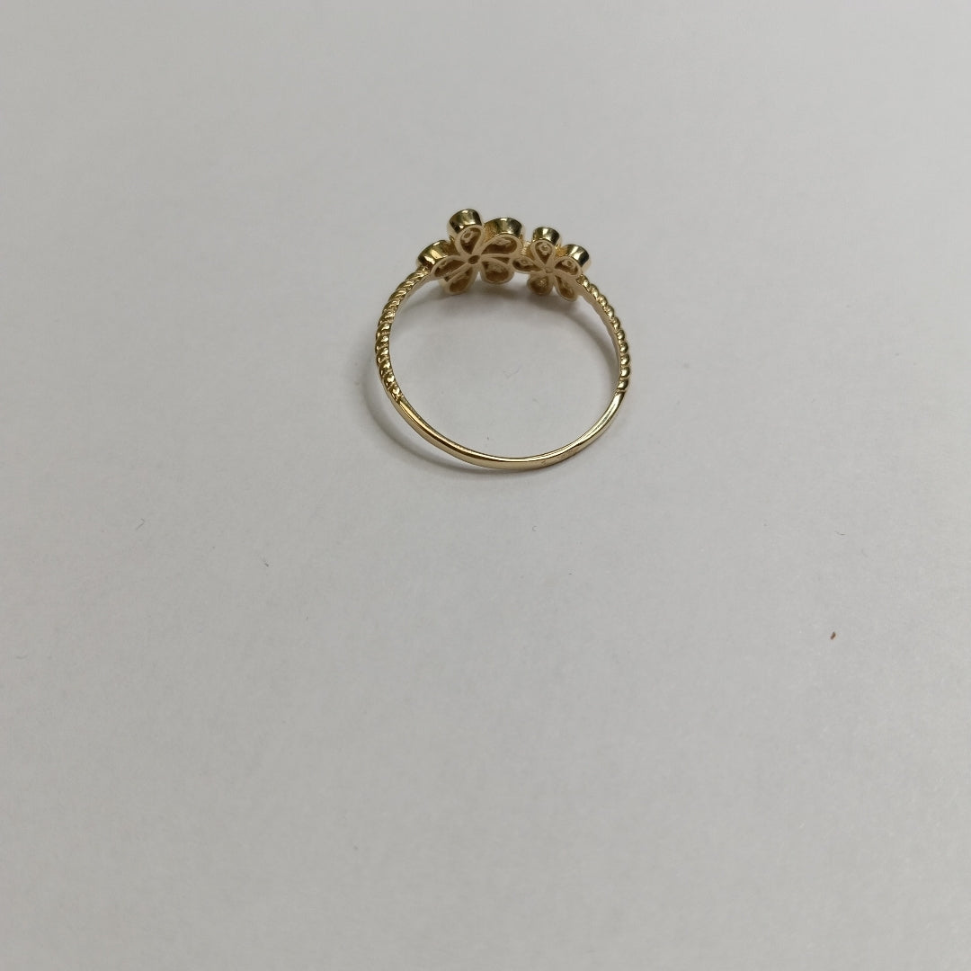 ANILLOS DAMA ORO 14K 2 (NUEVO)