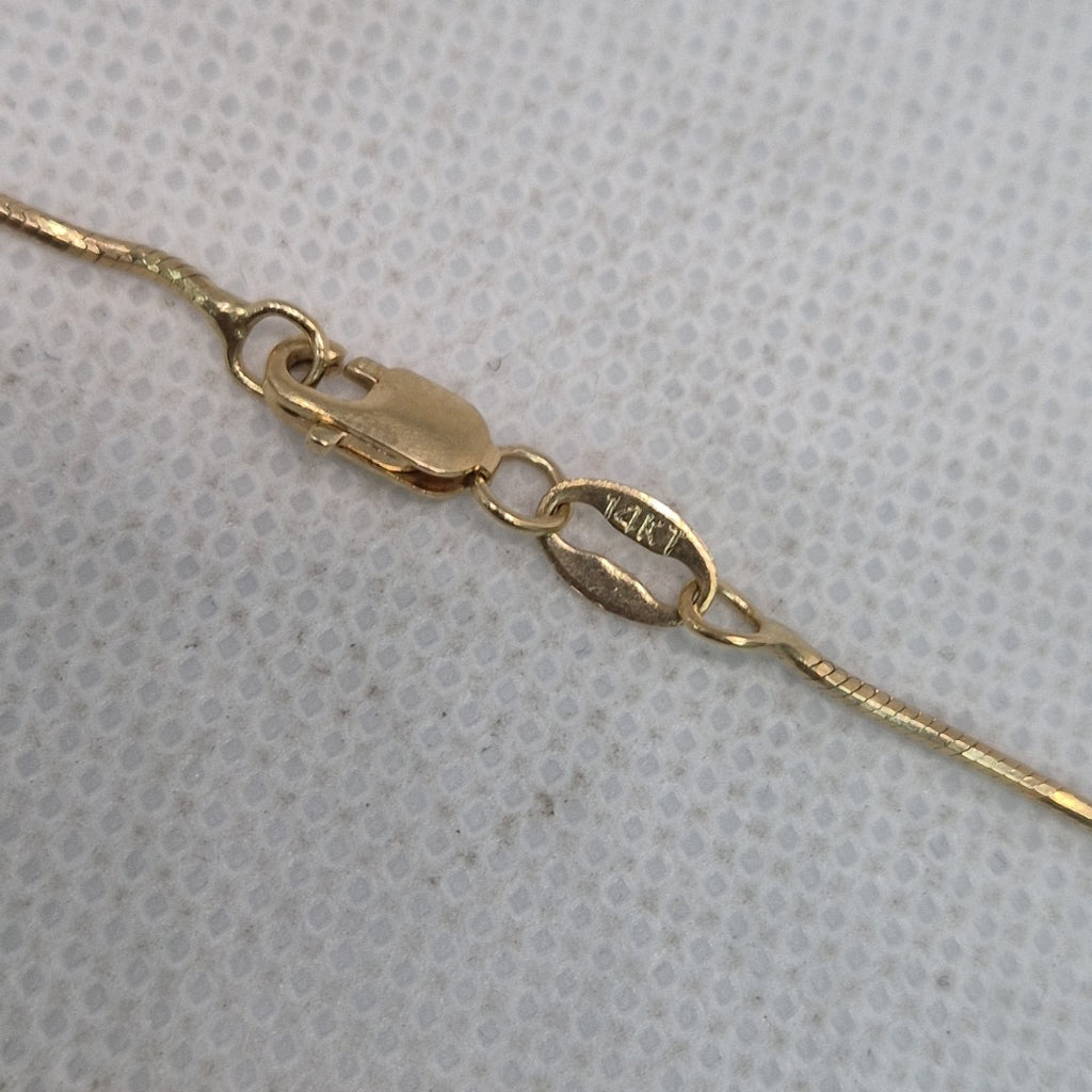 CADENA ORO 14 K 4,60 GRMS (SEMINUEVO)