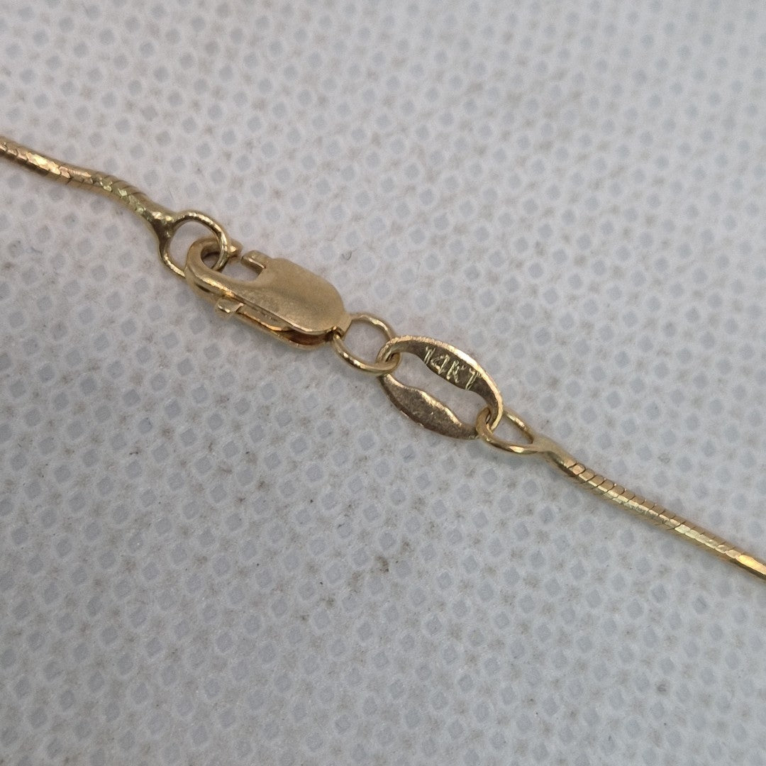 CADENA ORO 14 K 4,60 GRMS (SEMINUEVO)