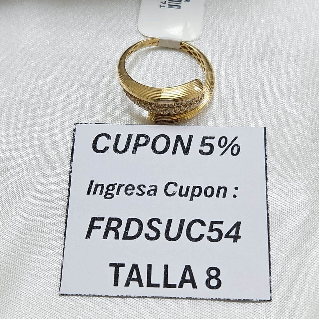 ANILLOS DAMA ORO 14K 2.8 (NUEVO)