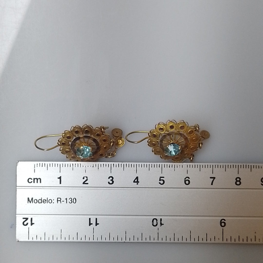 ARETES PAR ORO 8 K 5,40 GRMS (SEMINUEVO)