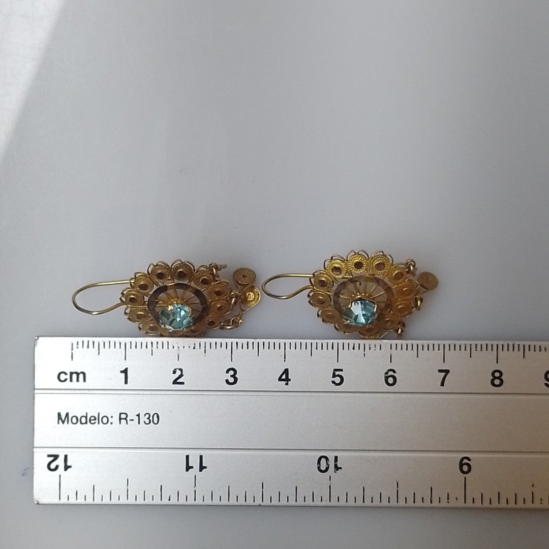 ARETES PAR ORO 8 K 5,40 GRMS (SEMINUEVO)