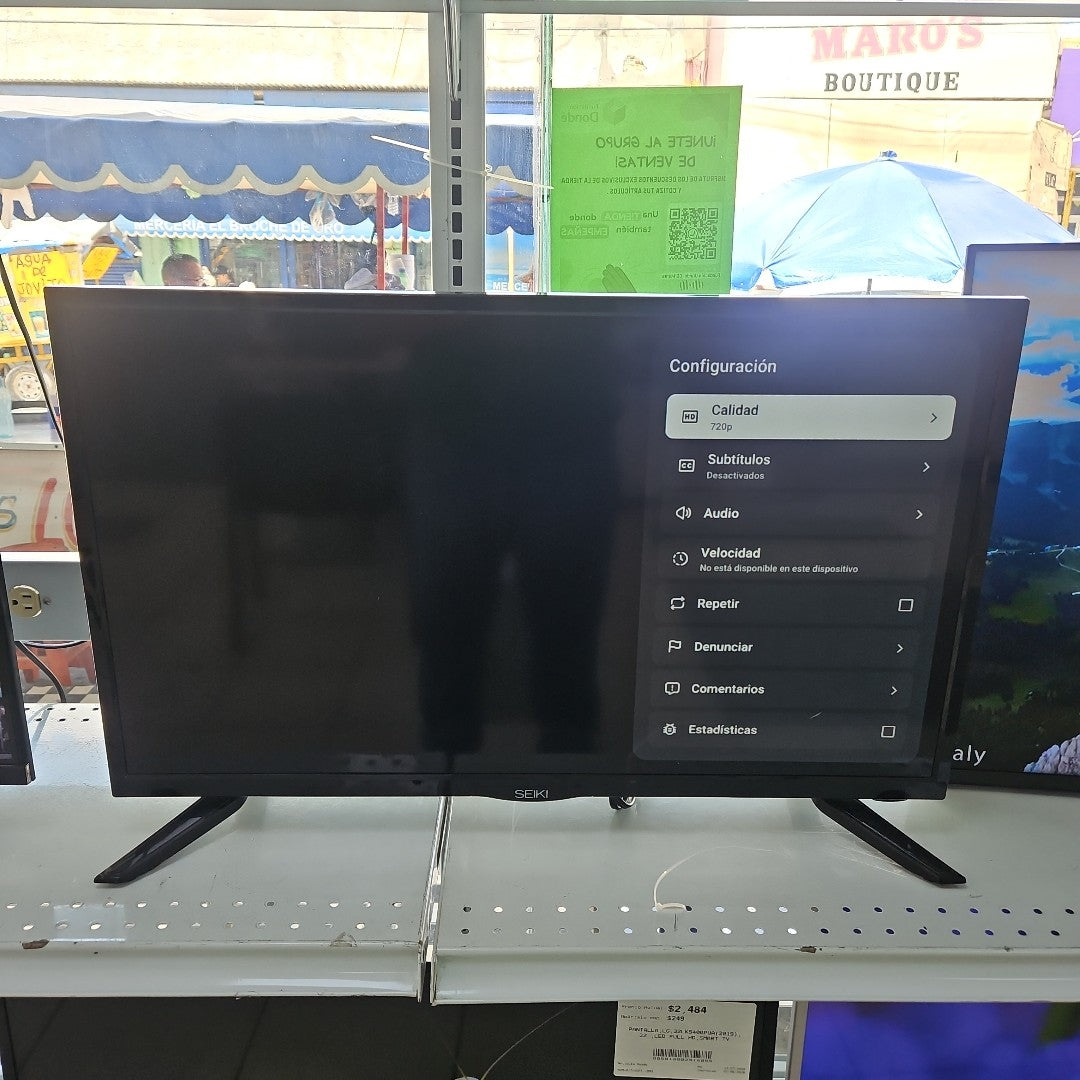 PANTALLA SEIKI SE32HQTM 32" LED HD (SEMINUEVO)