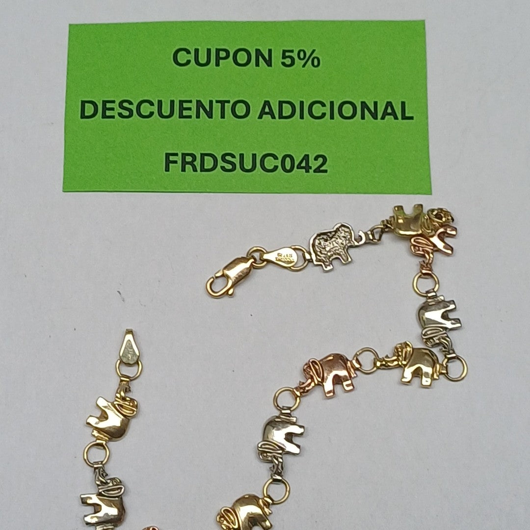 PULSERA ORO 14 K 6,90 GRMS (SEMINUEVO)