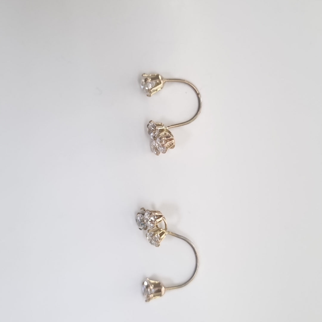 BROQUELES PAR ORO 8 K 0,90 GRMS (SEMINUEVO)