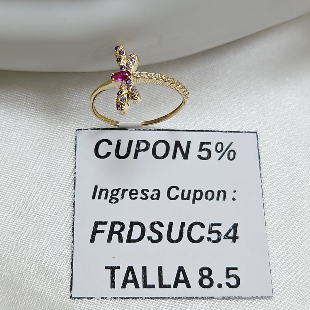 ANILLOS DAMA ORO 14K 1.4 (NUEVO)