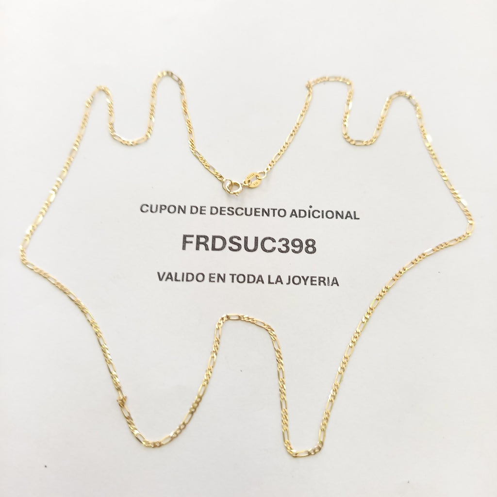 CADENAS CARTIER 3 1 AMARILLA ORO 14K 2.2 (NUEVO)