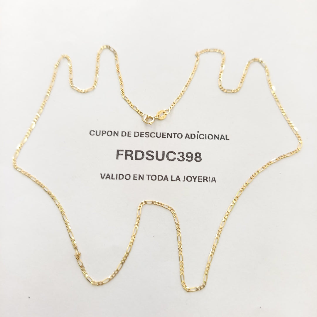 CADENAS CARTIER 3 1 AMARILLA ORO 14K 2.2 (NUEVO)