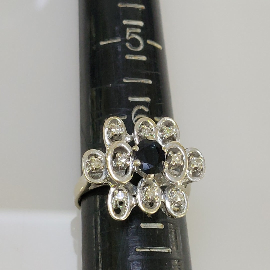 ANILLITO ORO BLANCO 18 K 6,90 GRMS (SEMINUEVO)