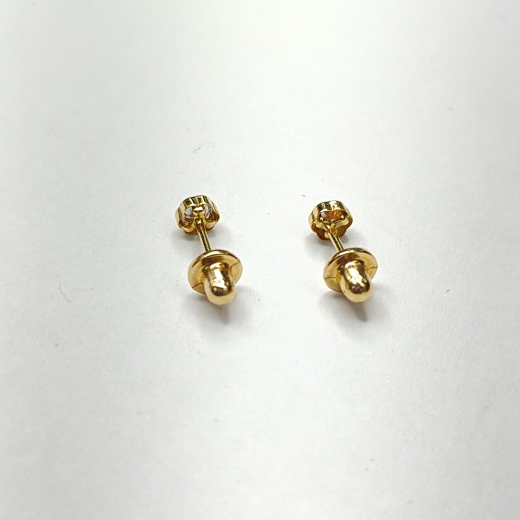 BROQUELES PAR ORO 14 K 0.4 GRMS (SEMINUEVO)