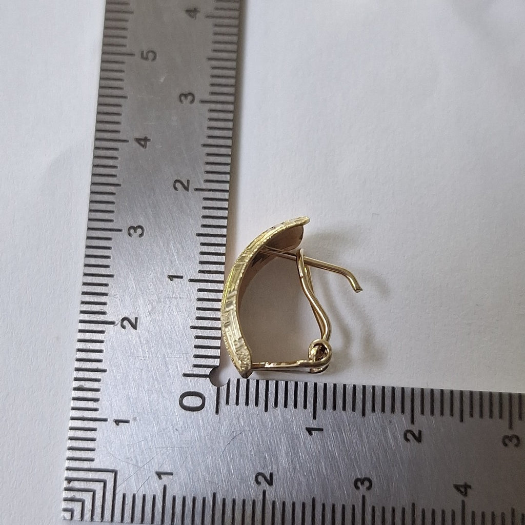 ARETES PAR ORO 10 K 2,50 GRMS (SEMINUEVO)