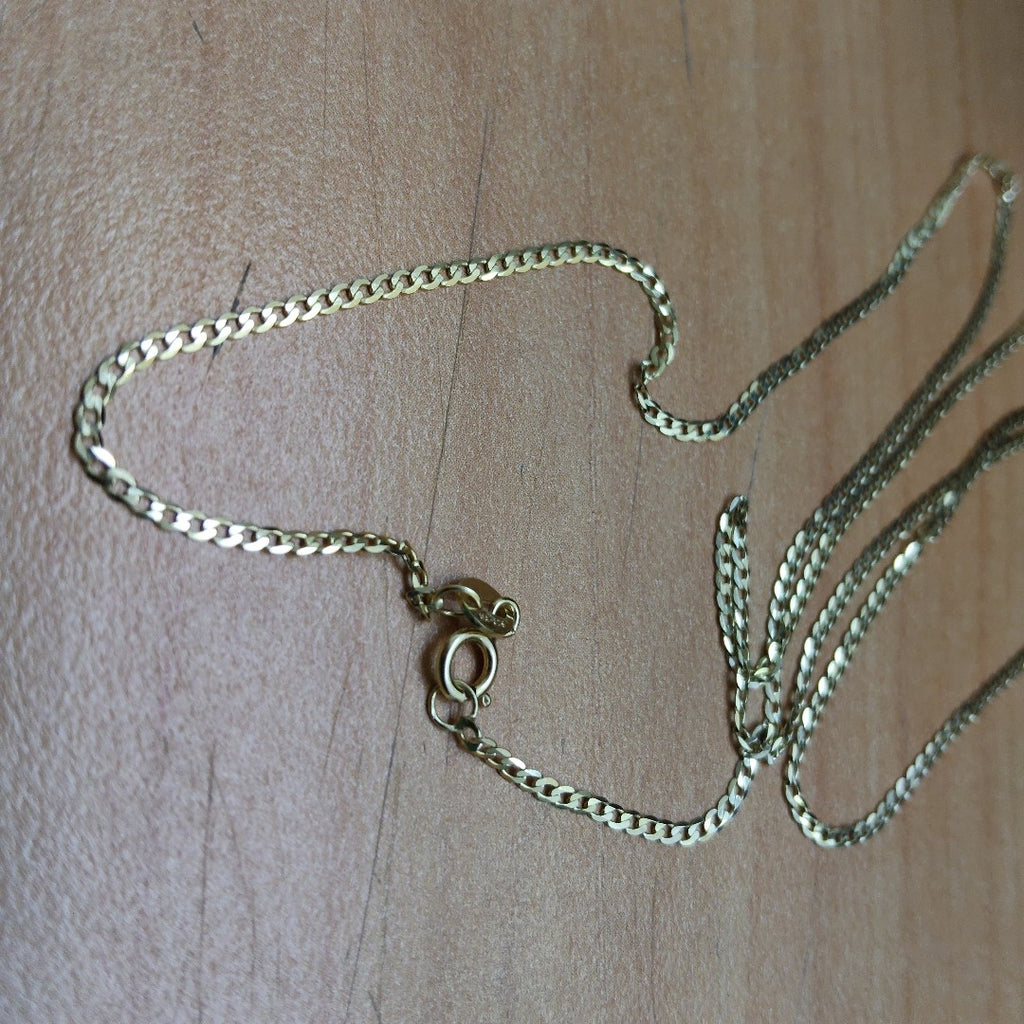 CADENAS BARBADA AMARILLA ORO 14K 2.1 (NUEVO)