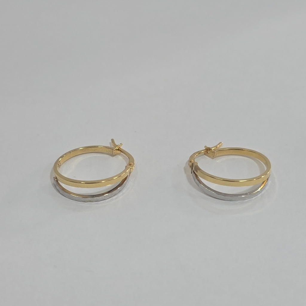 ARRACADAS PAR ORO 14 K 1,30 GRMS (SEMINUEVO)