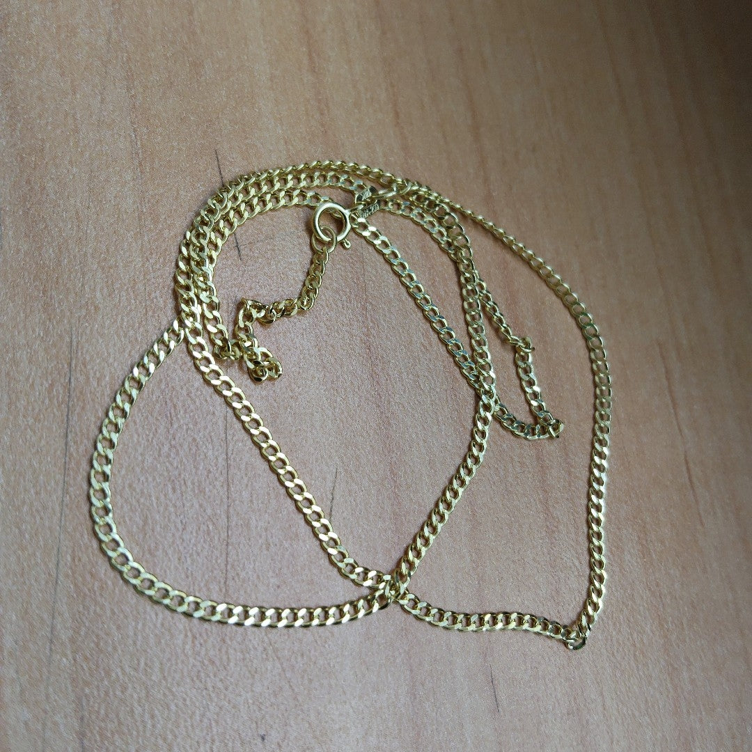 CADENAS BARBADA AMARILLA ORO 14K 1.9 (NUEVO)