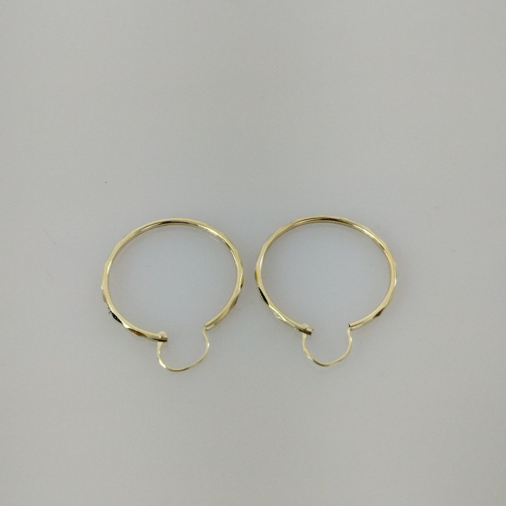 ARRACADAS PAR ORO 14 K 1.1 GRMS (SEMINUEVO)