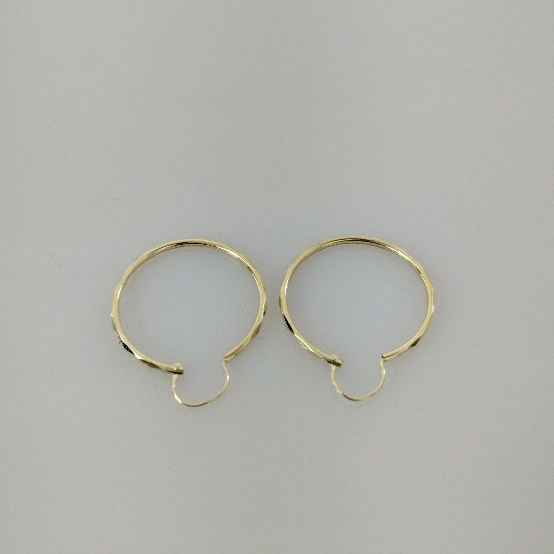 ARRACADAS PAR ORO 14 K 1.1 GRMS (SEMINUEVO)